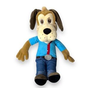 Chuck E Cheese Jasper T Jowls Dog 20" Plush Stuffed Animal Toy Showbiz Pizza GO
